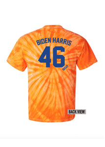 Biden Harris 46 Tie Dye T-Shirt
