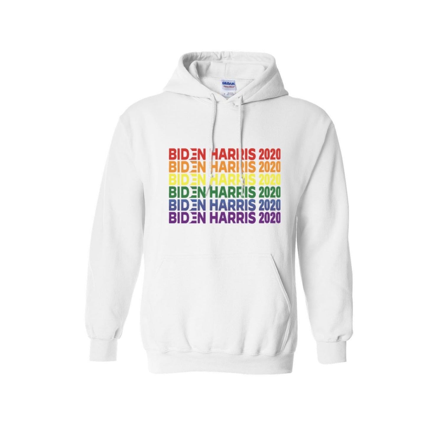 Biden Harris Repeat Pride Hoodie Sweatshirt