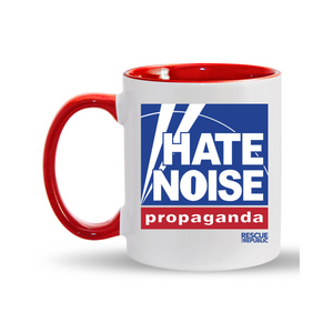 Hate Noise Ceramic Coffee Mug